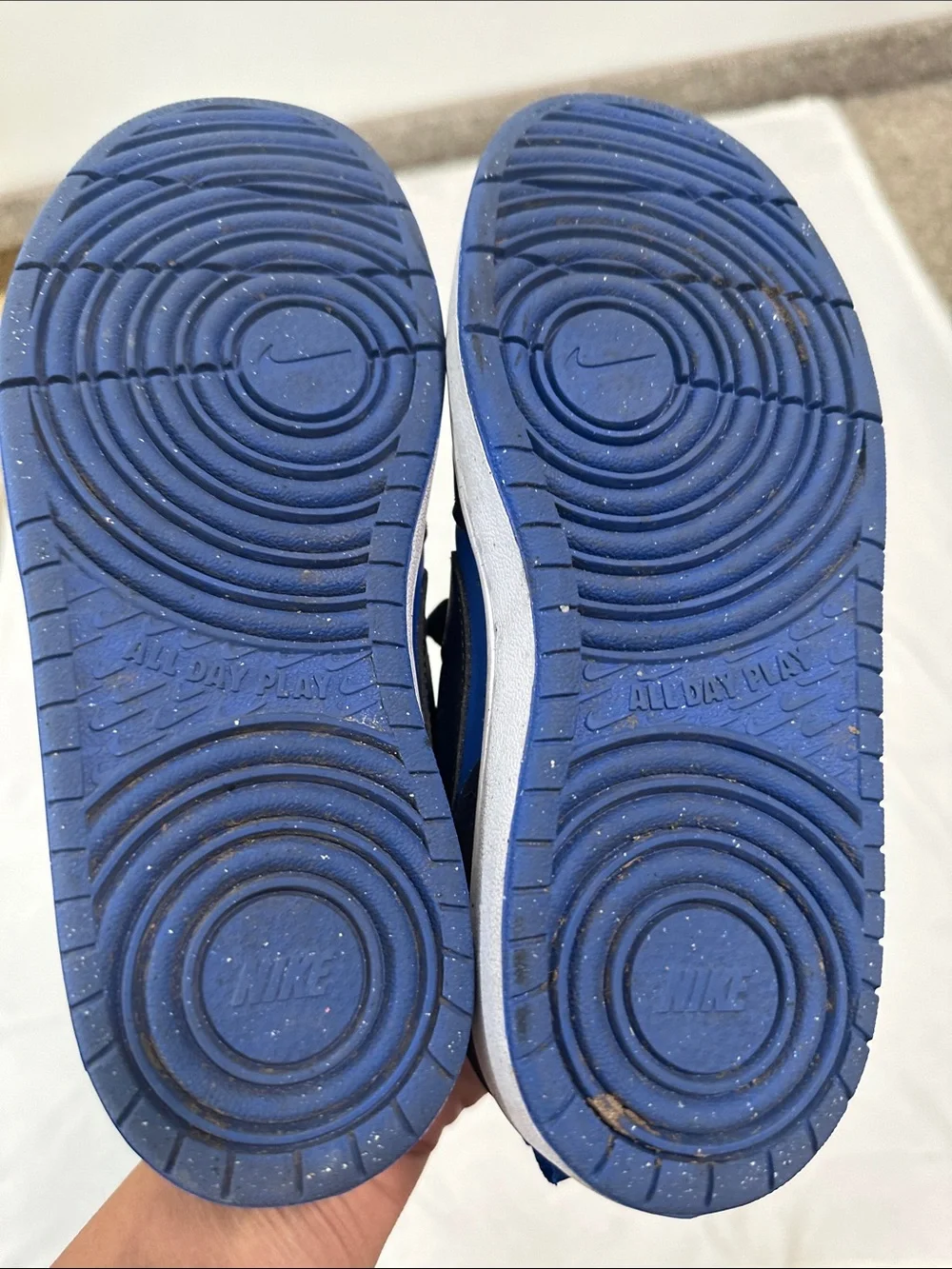 🐴 Nike Court Borough Low Recraft Game Royal Blue Sneaker